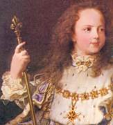 Louis XV en Majesté par Carles Van Loo