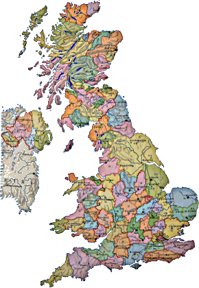England Map