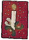 10 Noël en point d'Aubusson